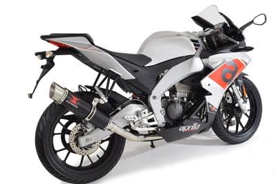 Aprilia RS4 125  2011 - 2020 Exhaust System 360 mm Round Silencer BG36R