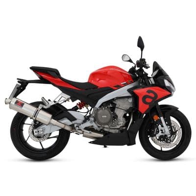 Aprilia Tuono 660 2020 - 2024 Exhaust System 400 mm Oval Silencer 400SS