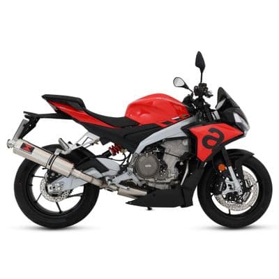 Aprilia Tuono 660 2020 - 2024 Exhaust System 400 mm Round Silencer 400SR