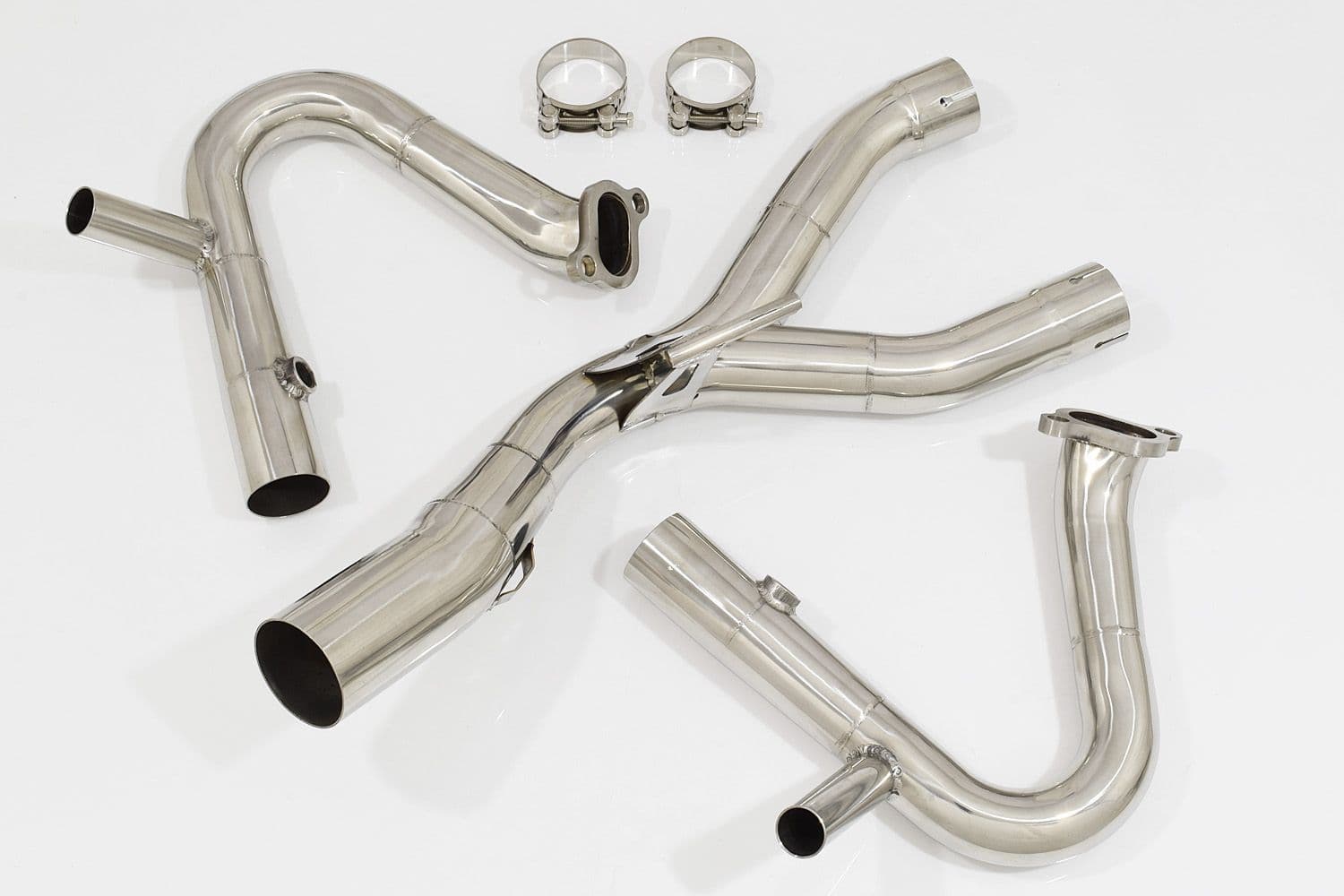 BMW R1200GS Watercooled De-Cat Downpipes Collector 2012-2018