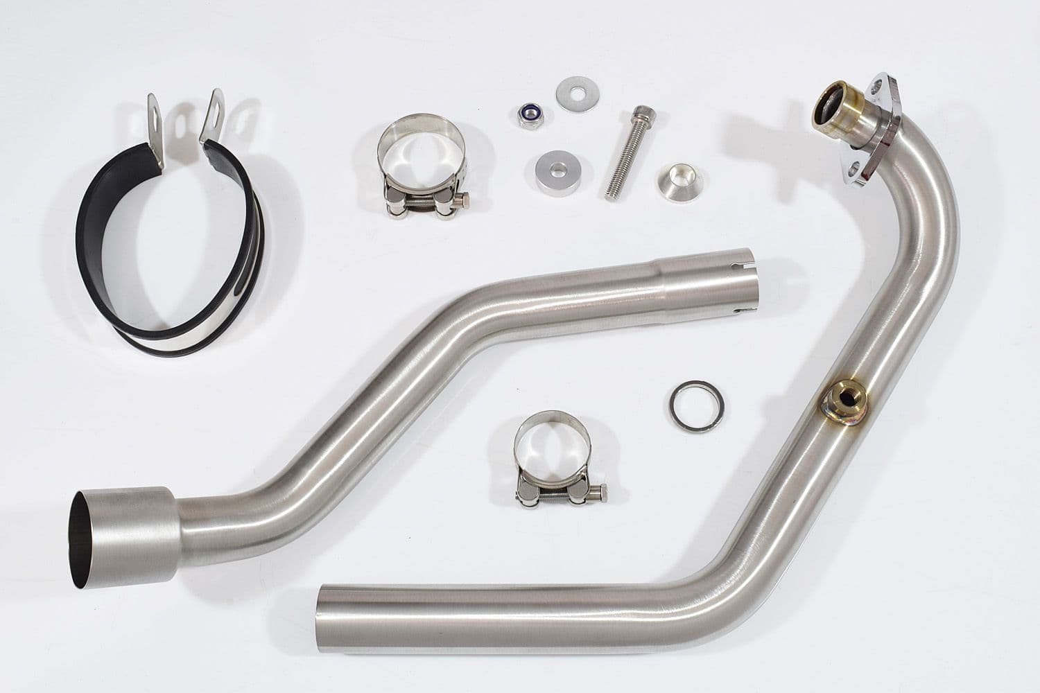 BN 125 2018-2024 Performance Exhaust System 230mm Oval Black Stainless  Silencer