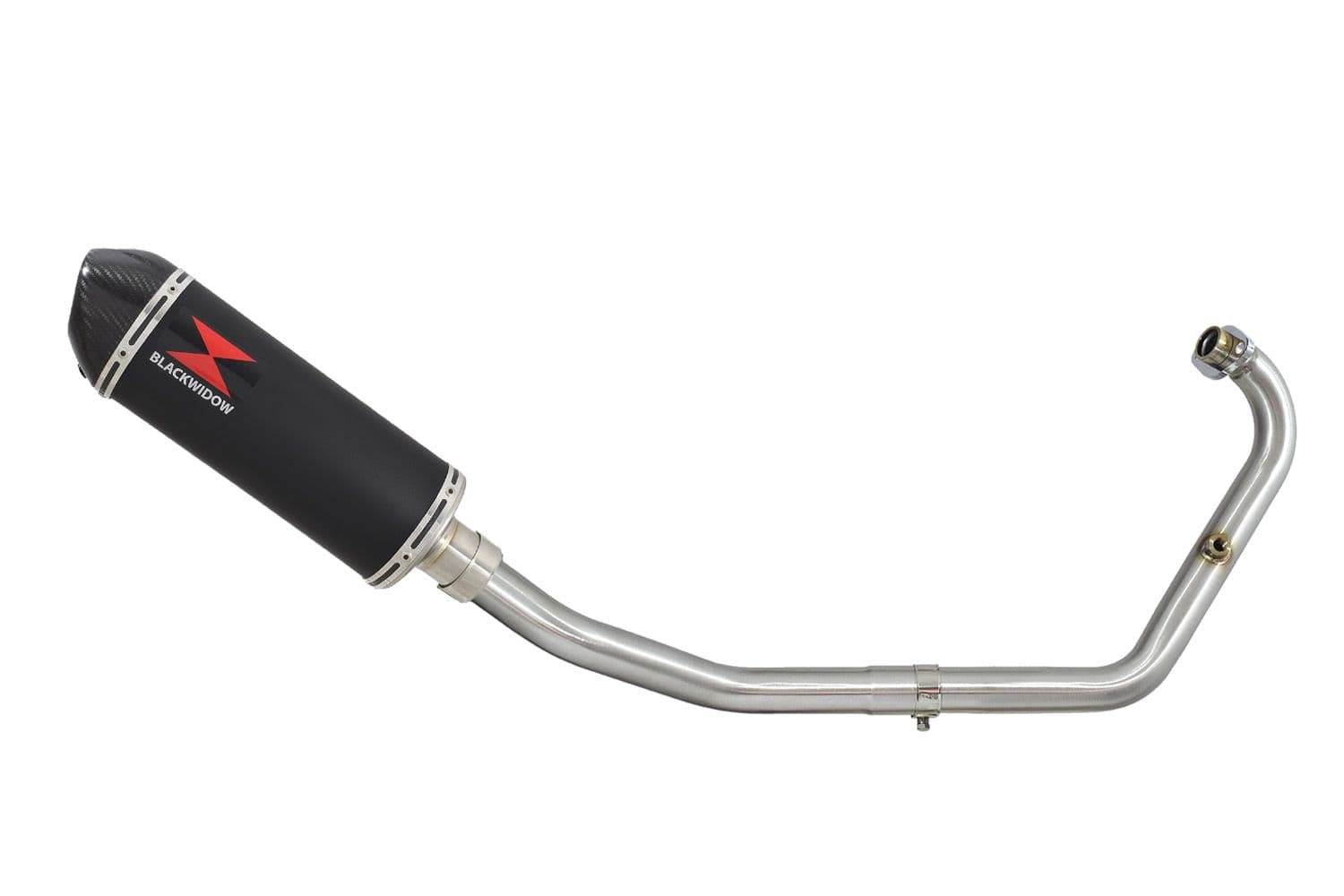 ®️h BN 125 2018-2024 Performance Exhaust System 300mm Oval Black