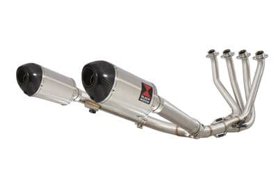 CB 1100 X11 4-2 Exhaust System + 200mm Oval Stainless Carbon Tip Silencers