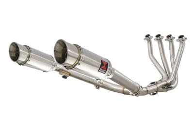 CB 1100 X11 4-2 Exhaust System + 200mm Round Stainless Steel Silencers