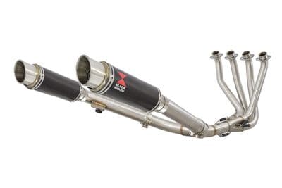 CB 1100 X11 4-2 Exhaust System + 230mm GP Round Carbon silencers