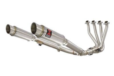 CB 1100 X11 4-2 Exhaust System + 230mm GP Round Stainless Silencers
