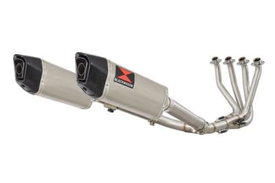 CB 1100 X11 4-2 Exhaust System + 300mm Hexagonal Stainless Carbon Tip Silencers