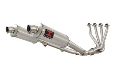 CB 1100 X11 4-2 Exhaust System + 300mm Round Stainless Silencers
