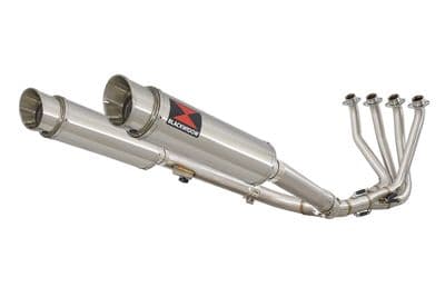 CB 1100 X11 4-2 Exhaust System + 360mm GP Round Stainless Silencers