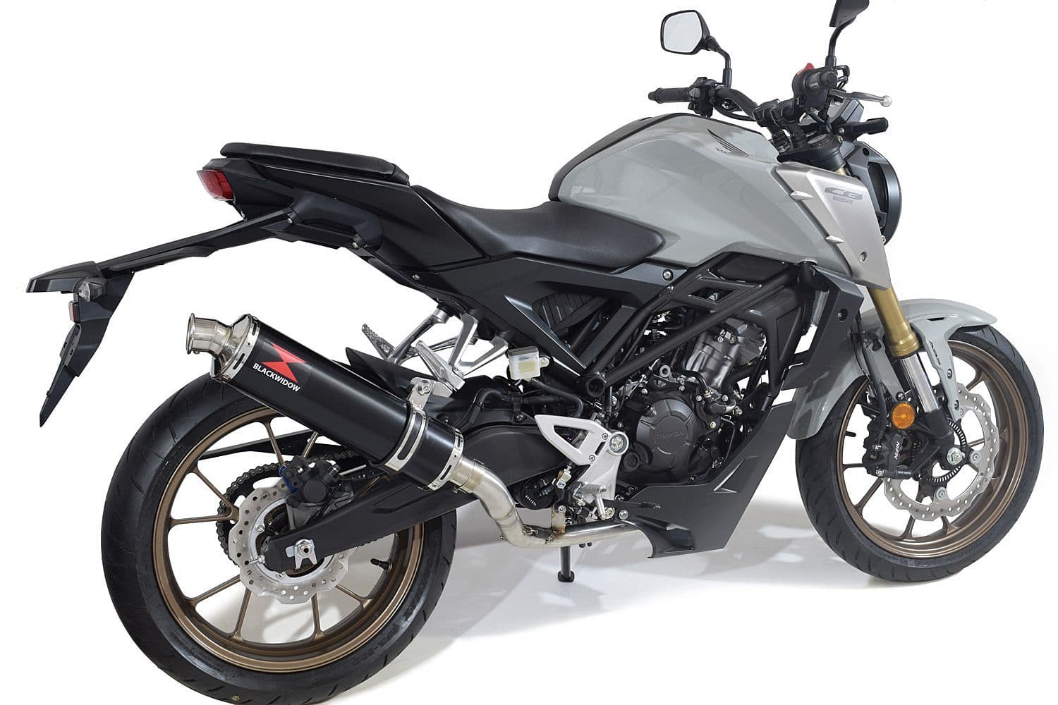 CB 125 R Neo Sports Cafe 2024 - 2025 Exhaust System 400mm Round