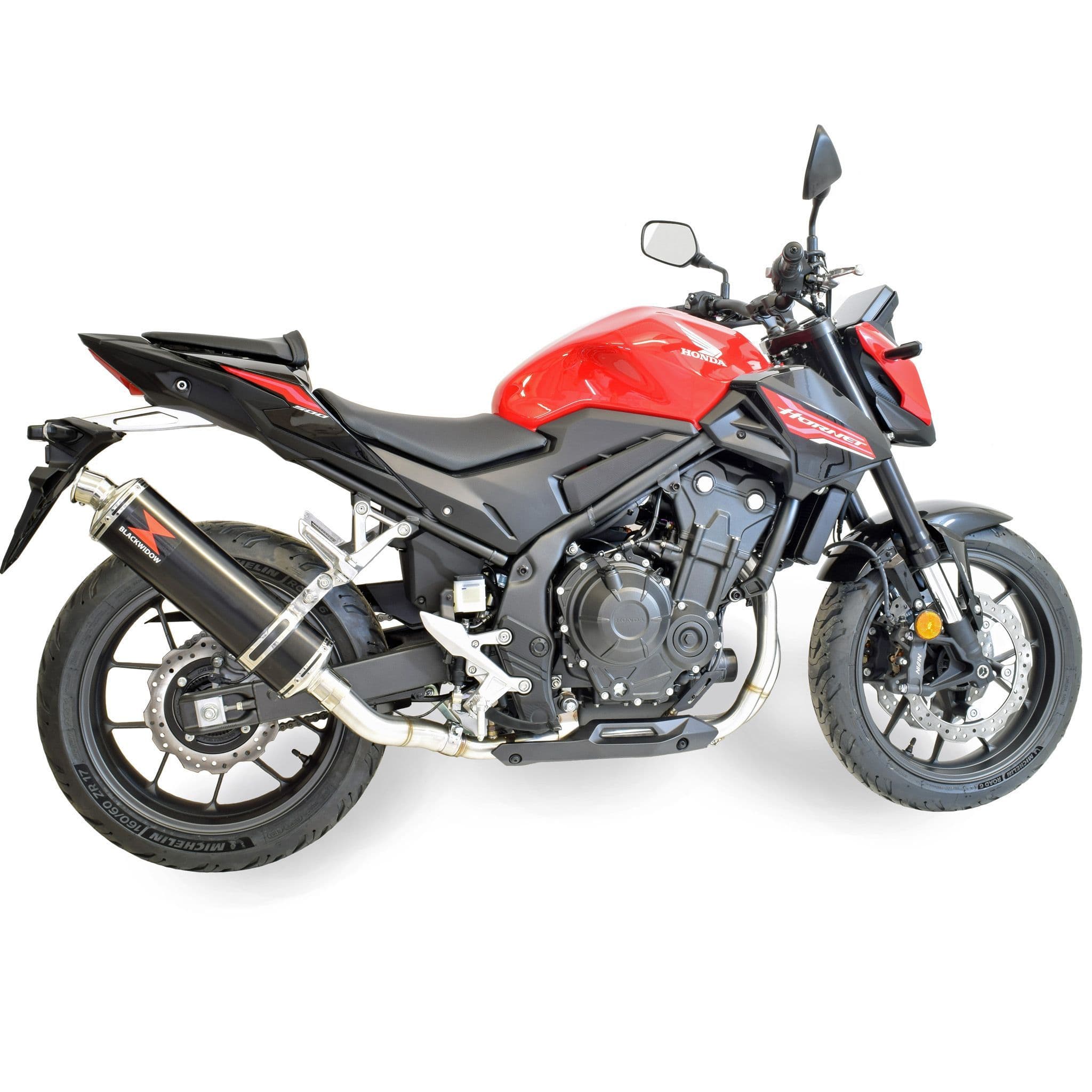 CB 500 F 2024 - 2025 Exhaust System 400mm Oval Black