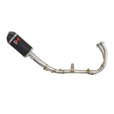 CB 500 Hornet 2024 - 2026 Exhaust System 200mm Oval Black Stainless Carbon Tip Silencer