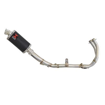CB 500 Hornet 2024 - 2026 Exhaust System 230mm Oval Black Stainless Silencer