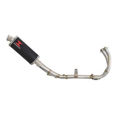 CB 500 Hornet 2024 - 2026 Exhaust System 300mm Oval Black Stainless Silencer