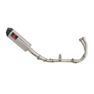 CB 500 Hornet 2024 - 2026 Exhaust System 300mm Oval Stainless Carbon Tip Silencer