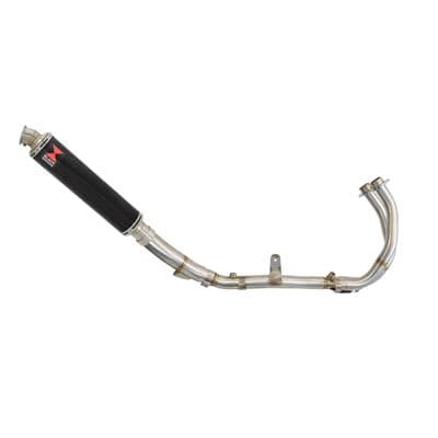 CB 500 Hornet 2024 - 2026 Exhaust System 350mm Round Black Stainless Silencer