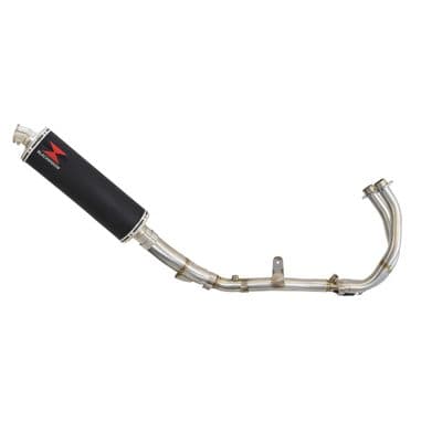 CB 500 Hornet 2024 - 2026 Exhaust System 400mm Oval Black Stainless Silencer