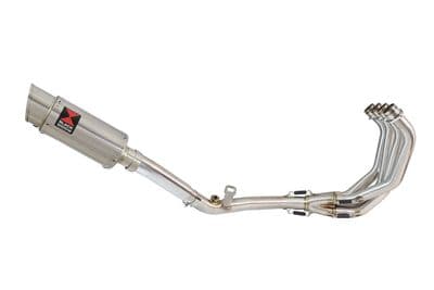 CB 600 F (PC41) Hornet 07-13 De Cat Exhaust System + 200mm Round Stainless Silencer