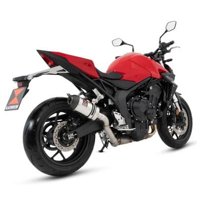 CB1000 Hornet / SP 2025 - 2026 Exhaust Silencer 200mm Oval Stainless Steel  Carbon Tip Silencer