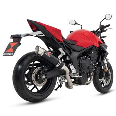 CB1000 Hornet / SP 2025 -2026 Exhaust Silencer 360mm Round GP Black Stainless Steel Silencer