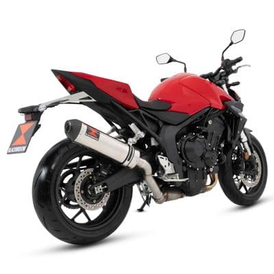 CB1000 Hornet / SP 2025 - 2026 Exhaust Silencer 400mm Oval Stainless Steel  Carbon Tip Silencer