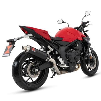 CB1000 Hornet / SP 2025 - 2026 Exhaust Silencer 400mm Round Black Stainless Steel Silencer