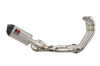 CB1000R Neo Sports Cafe SC80 Performance Exhaust 200mm Oval Stainless Carbon Tip Silencer
