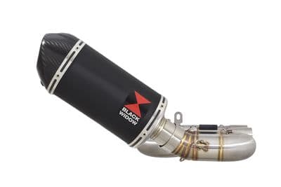 CB1000R (SC60) 2008-2017 Performance Exhaust Silencer Kit 200mm Oval Black Stainless Carbon Tip