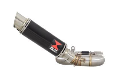 CB1000R (SC60) 2008-2017 Performance Exhaust Silencer Kit 230mm GP Round Black Stainless