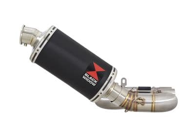 CB1000R (SC60) 2008-2017 Performance Exhaust Silencer Kit 230mm Oval Black Stainless