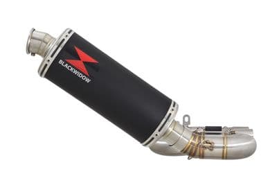 CB1000R (SC60) 2008-2017 Performance Exhaust Silencer Kit 300mm Oval Black Stainless