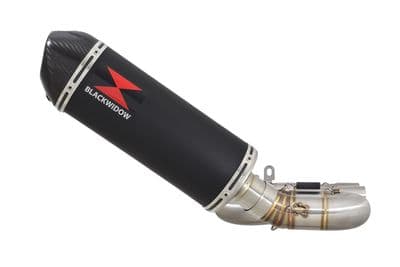 CB1000R (SC60) 2008-2017 Performance Exhaust Silencer Kit 300mm Oval Black Stainless Carbon Tip