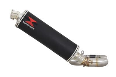 CB1000R (SC60) 2008-2017 Performance Exhaust Silencer Kit 400mm Oval Black Stainless