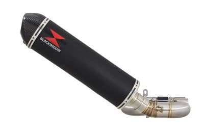 CB1000R (SC60) 2008-2017 Performance Exhaust Silencer Kit 400mm Oval Black Stainless Carbon Tip