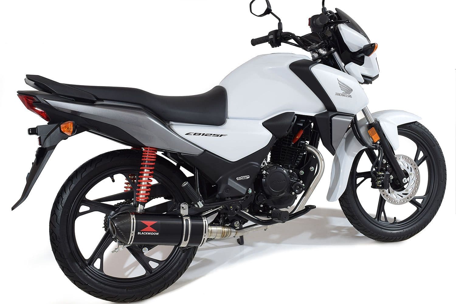 701XX CB125 F 2021 - 2024 Exhaust System 300mm Oval Black