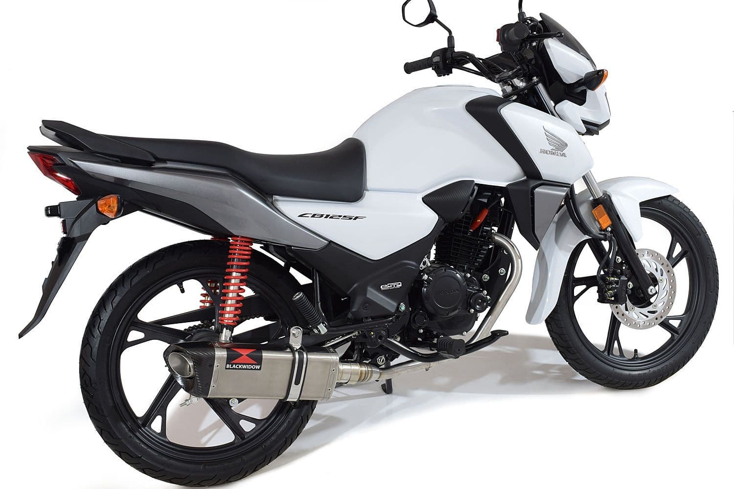 CB125 F 2021 - 2024 Exhaust System 300mm Tri Oval Stainless Carbon