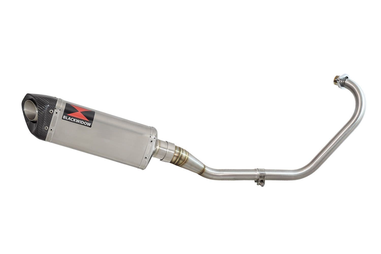 CB125 F 2021 - 2024 Exhaust System 300mm Tri Oval Stainless Carbon