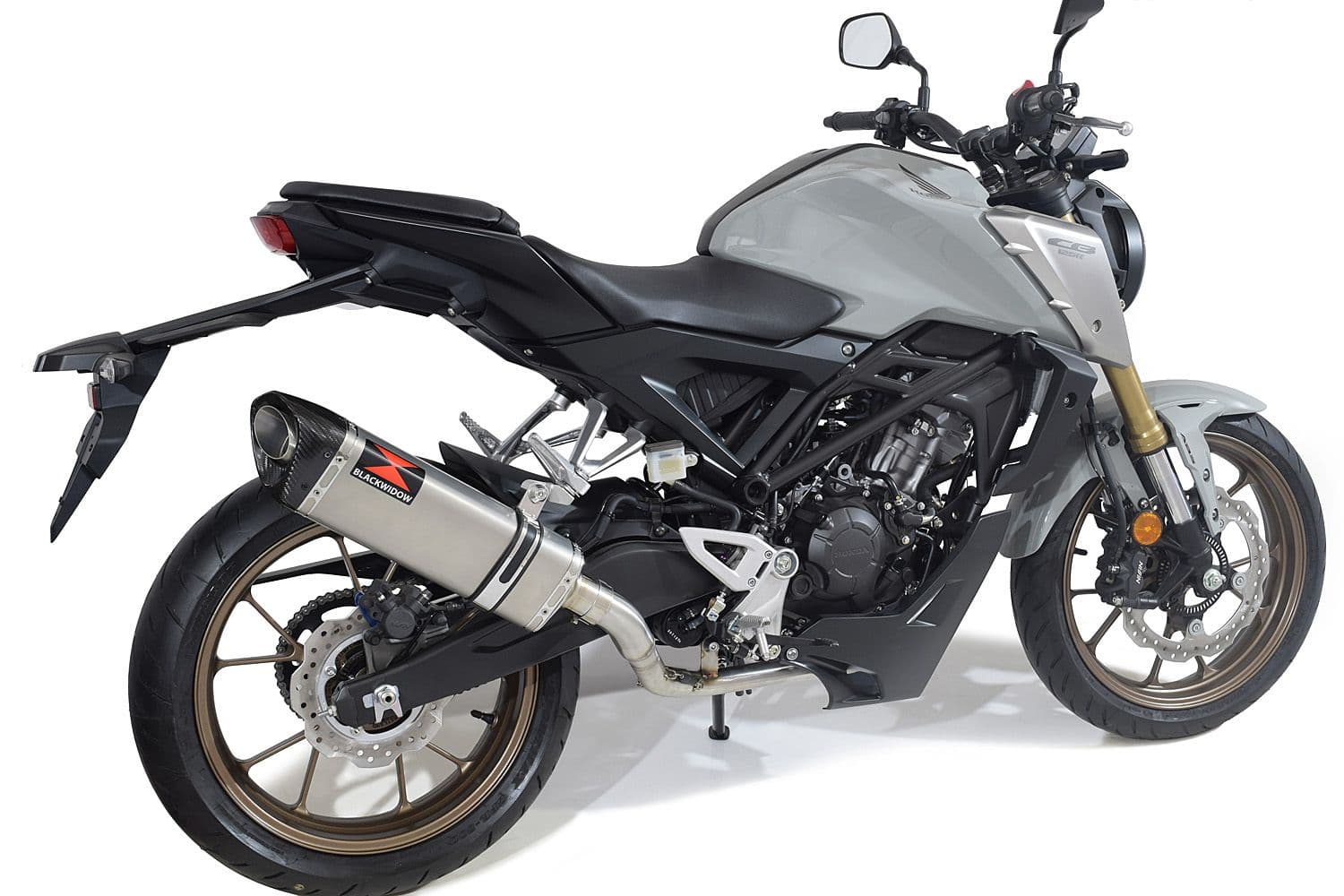 CB125R Neo Sports Cafe 2021 - 2023 Exhaust System 350mm Tri Oval