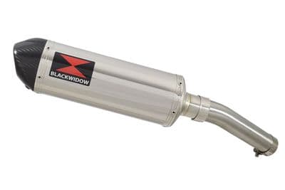 CB1300 S F SC54 2003-2015 Exhaust Link Pipe & 300mm Oval Stainless Steel Carbon Tip Silencer