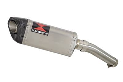 CB1300 S F SC54 2003-2015 Exhaust Link Pipe & 300mm Tri Oval Stainless Carbon Tip Silencer