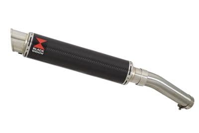 CB1300 S F SC54 2003-2015 Exhaust Link Pipe & 350mm GP Round Carbon Silencer