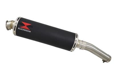 CB1300 S F SC54 2003-2015 Exhaust Link Pipe & 400mm Round Black Stainless Silencer