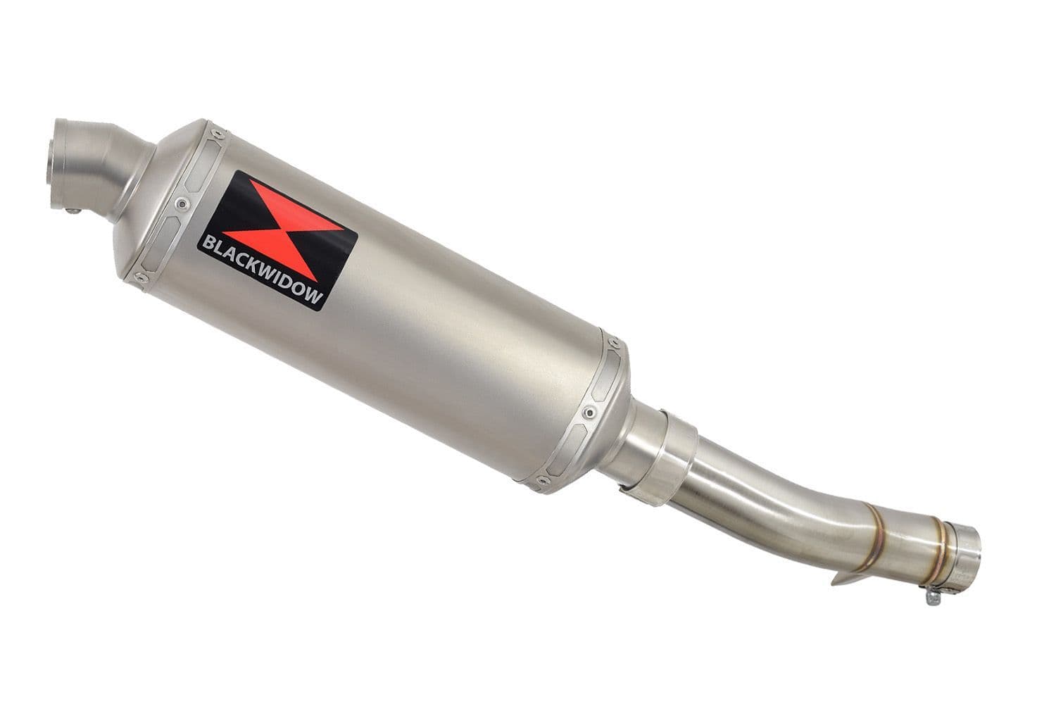 CB500X 2017 - 2019 Link Pipe 300mm Hexagonal Stainless Silencer