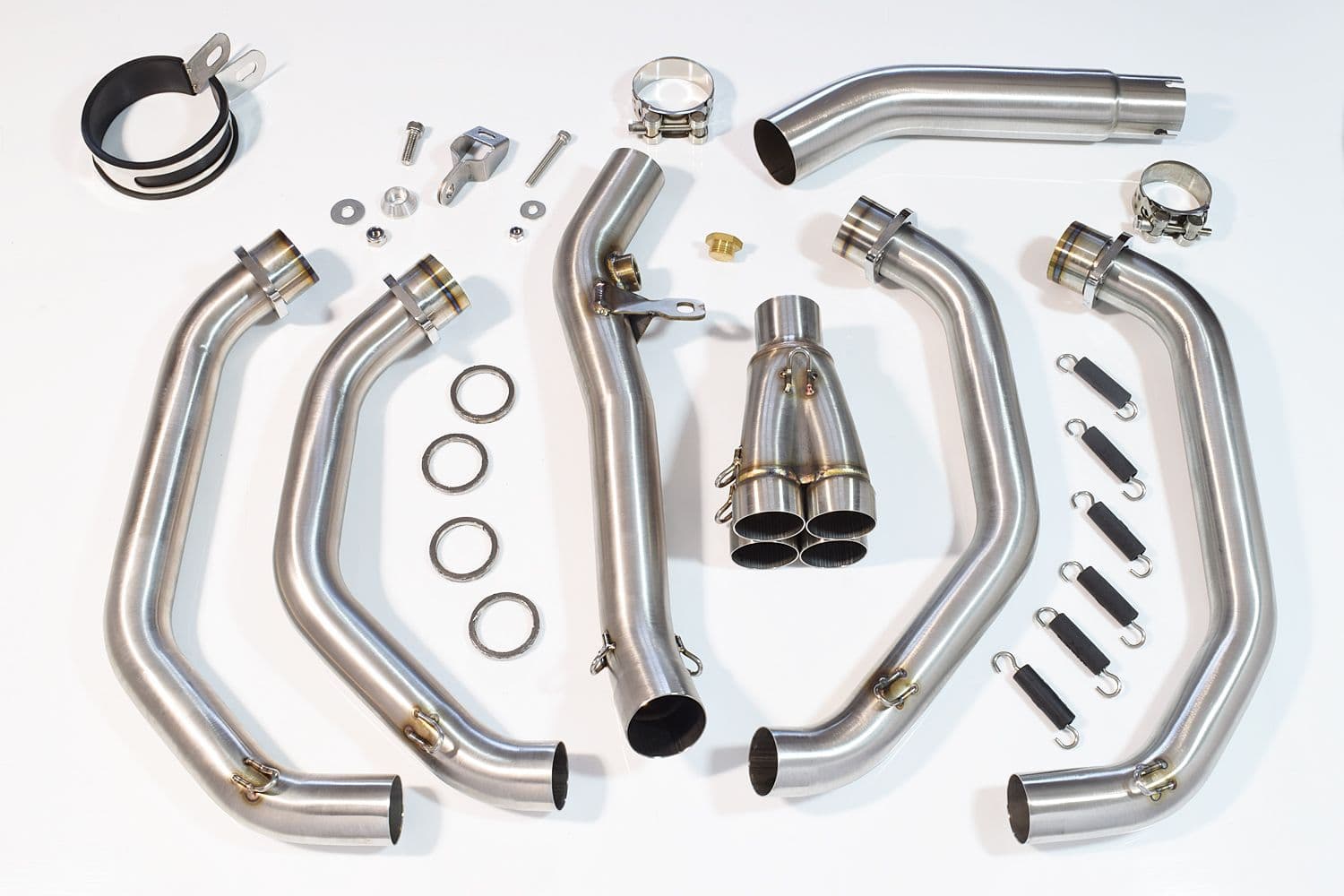 R CB600 PC41 Hornet 07-13 Race De Cat Exhaust System 230mm GP Round
