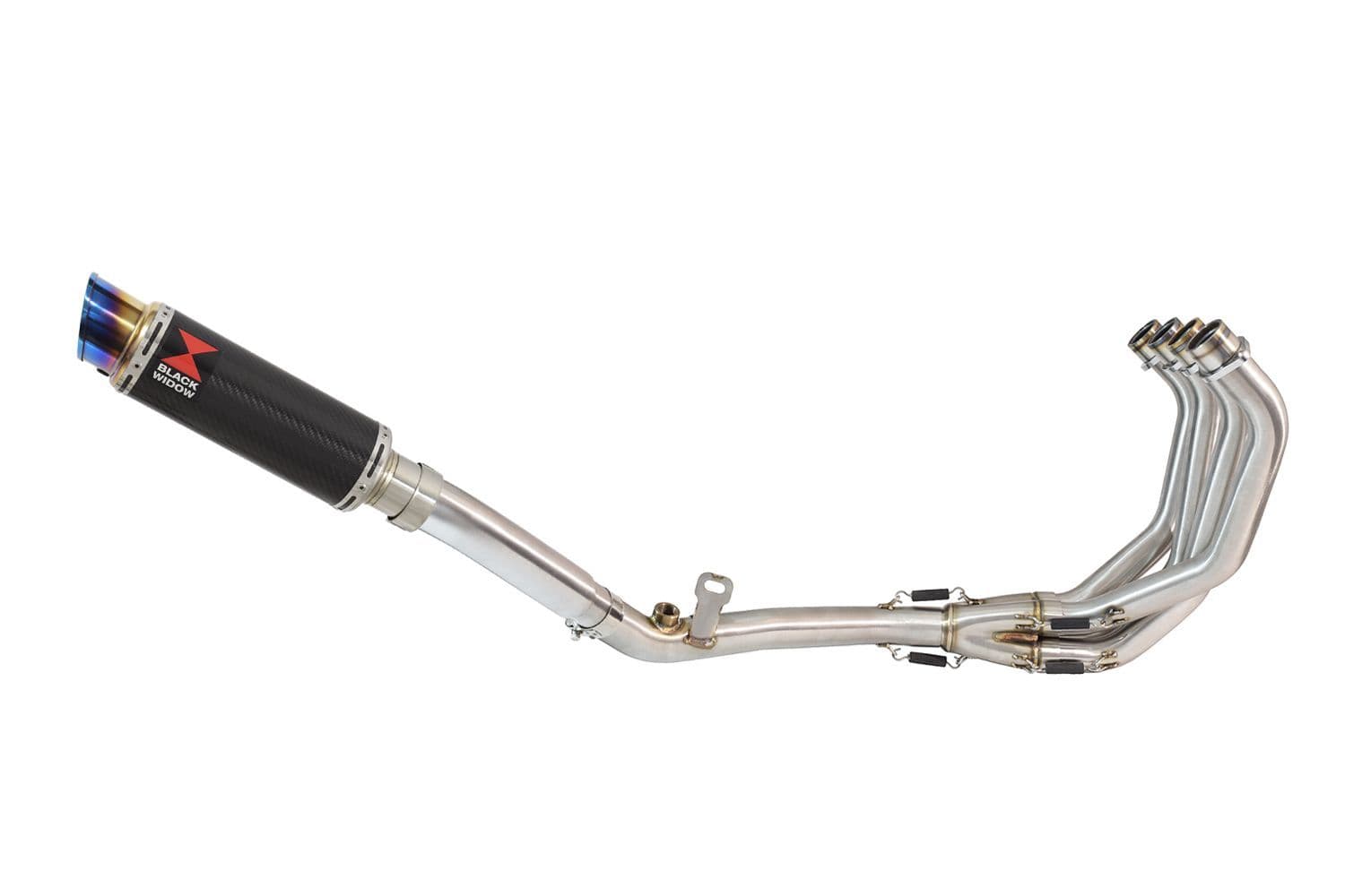 CB600 PC41 Hornet 07-13 Race De Cat Exhaust System 230mm GP Round