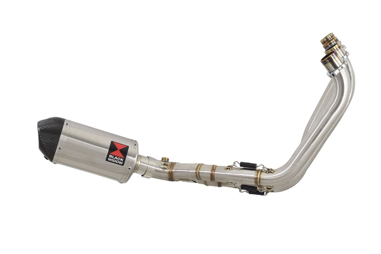 CB650F 2014-2020 Low Level De-Cat Exhaust System 200mm Oval