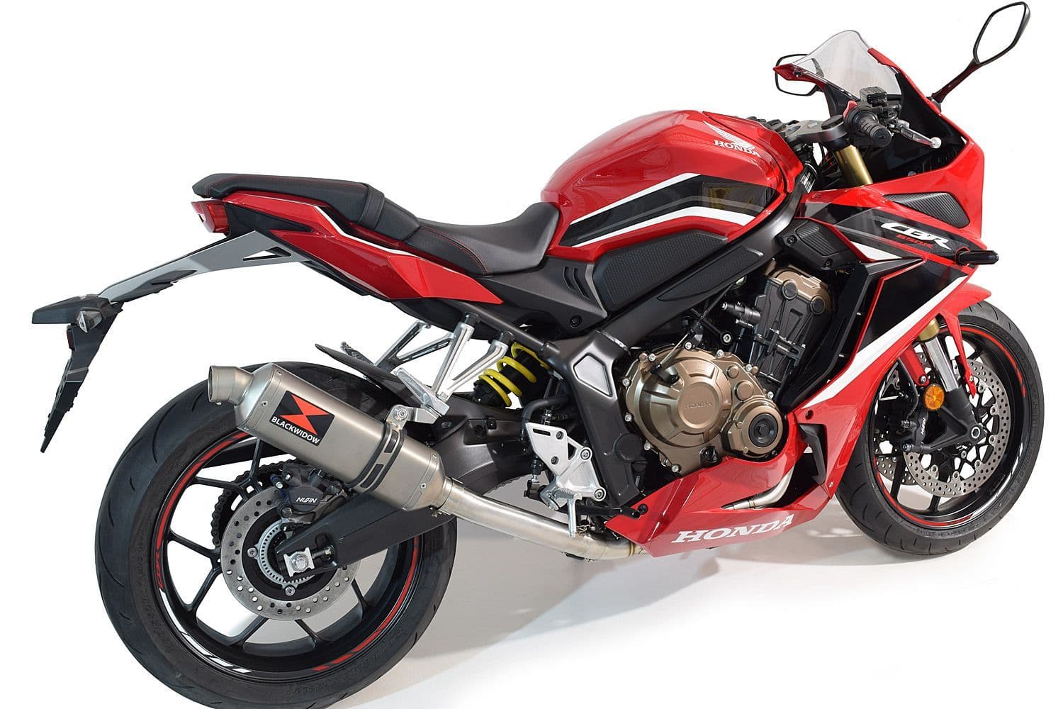 CB650R 2024 - 2026 High Level Exhaust System 300 mm Hexagonal