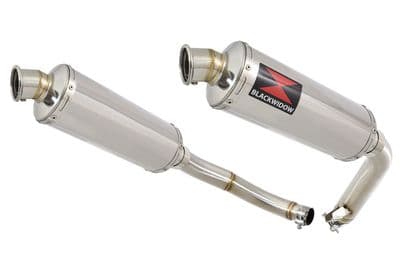 CBF1000 2006-2011 Twin Exhaust Silencers 300mm Round Stainless