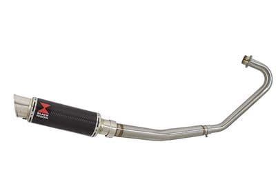 CBF125 2008-2018 Exhaust System + 230mm GP Round Carbon Silencer