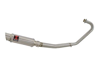 CBF125 2008-2018 Exhaust System + 230mm GP Round Stainless Silencer